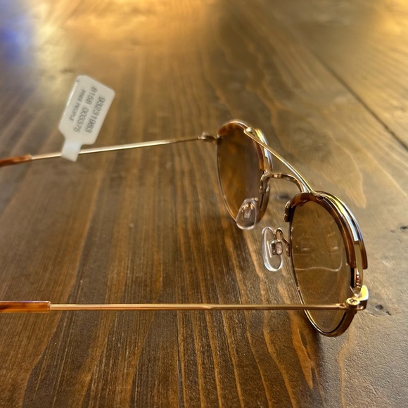 Free People Brown and Gold Sunglasses - Picture 5 of 5